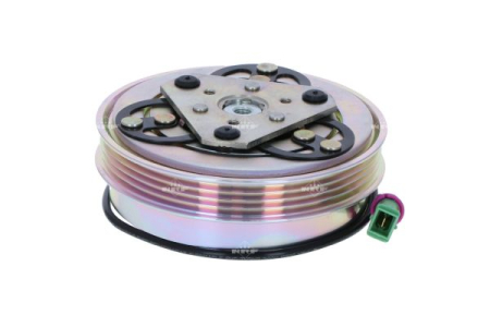 Cupla magnetica compresor climatizare (GENUINE ZEXEL DCW17 12V 4 118mm) potrivit AUDI A4 B5, A6 C4, A6 C5, CABRIOLET B3; VW PASSAT B3/B4, PASSAT B5, PASSAT B5.5 1.6-2.8 1988-2005 [1]