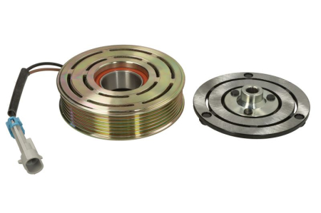 Elemente compresor AC - Cupla magnetica compresor climatizare (SANDEN SD6V10 12V 6PK 110mm) potrivit OPEL AGILA A, AGILA B, ASTRA G, COMBO, COMBO TOUR, CORSA C, MERIVA A, TIGRA; SUZUKI IGNIS II 1.3D/1.6 dupa 2000