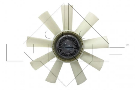 Ventilator - Cupla ventilator radiator (cu ventilator, 560mm, numar lame: 9) potrivit DAF F 1500, F 1700, F 1900 DF615-NT133 1978-1995