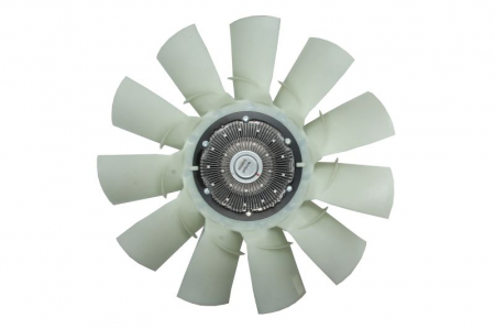 Ventilator - Cupla ventilator radiator (cu ventilator, 640mm, numar lame: 8) potrivit IRISBUS MIDIRIDER F4AE3681A 01.04-