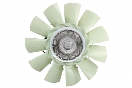 Ventilator - Cupla ventilator radiator (cu ventilator, 650mm, numar lame: 11) EURO 6 potrivit RVI D DTI5-122HN/DTI5-122HP 01.13-