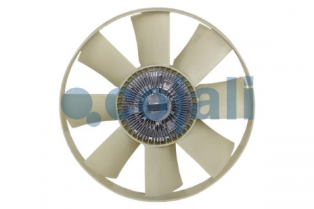 Ventilator - Cupla ventilator radiator (cu ventilator, 650mm, numar lame: 8) potrivit RVI MIDLUM, PREMIUM 2 DXi7 10.05-