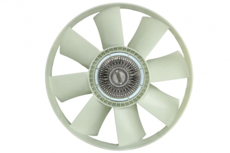 Ventilator - Cupla ventilator radiator (cu ventilator, 654mm, numar lame: 8) potrivit IVECO EUROTECH MH, EUROTECH MP, EUROTECH MT, EUROTRAKKER, STRALIS I, STRALIS II 8210.42K(TCA)-F3HFE611A dupa 1992