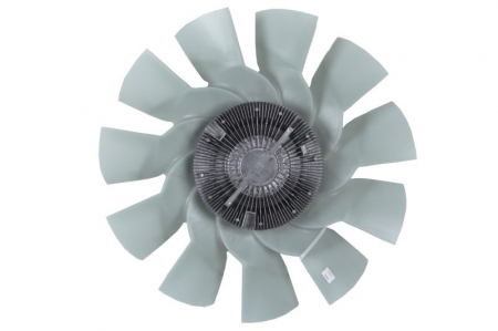 Ventilator - Cupla ventilator radiator (cu ventilator, 680mm, numar lame: 11, numar pini: 5/6) potrivit SCANIA G I, P I, R I DC13.05-DC13.147 04.04-05.19