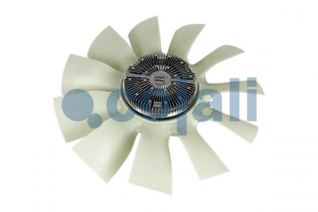 Ventilator - Cupla ventilator radiator (cu ventilator, 680mm, numar lame: 11, numar pini: 5/7) potrivit VOLVO FM D13C380-D13C500 09.05-