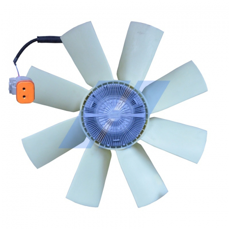 Cupla ventilator radiator (cu ventilator, 680mm, numar lame: 8, numar pini: 2) potrivit SCANIA P I DC9.11-DC9.18 2004-2019 [2]