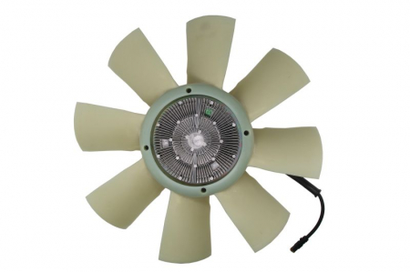 Ventilator - Cupla ventilator radiator (cu ventilator, 680mm, numar lame: 8) potrivit SCANIA G I, P I DC9.11-DC9.18 2004-2019