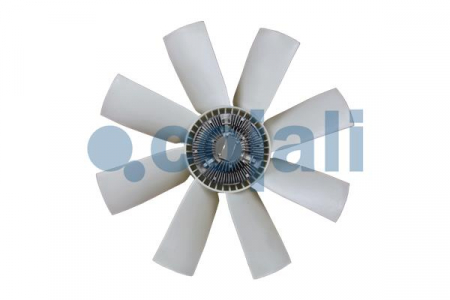Ventilator - Cupla ventilator radiator (cu ventilator, 680mm, numar lame: 8) potrivit VOLVO FH12, FM10, FM12, FM7 D10A320-D7C290 08.98-