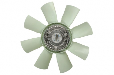 Ventilator - Cupla ventilator radiator (cu ventilator, 680mm, numar lame: 8) potrivit VOLVO FM10, FM12 D10A320-D12D420 1998-2005