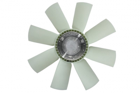 Cupla ventilator radiator potrivit VOLVO FM, FM II, FM12, FM9 D11A-370-D9B380 dupa 1998 - (cu ventilator, 680mm, numar pini: 5) [0]