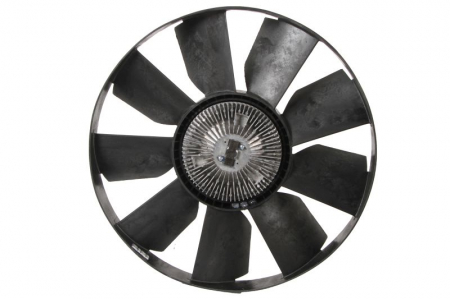 Ventilator - Cupla ventilator radiator (cu ventilator, 704mm, numar lame: 9) potrivit IVECO EUROSTAR, EUROTECH MH, EUROTECH MP, EUROTECH MT, EUROTRAKKER 8210.42K(TCA)-F3BE0681G dupa 1992