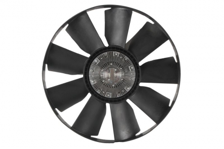 Ventilator - Cupla ventilator radiator (cu ventilator, 704mm, numar lame: 9) potrivit IVECO EUROSTAR, EUROTECH MH, EUROTECH MP, EUROTECH MT, EUROTRAKKER, STRALIS I, TRAKKER I 8210.42K(TCA)-F3BE3681D dupa 1992
