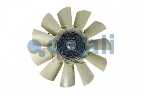 Cupla ventilator radiator (cu ventilator, 720mm, numar lame: 11, numar pini: 5/7) EURO 6 potrivit MERCEDES CITARO 2, CITARO 3, INTOURO, TOURISMO II OM457.950-OM936.993 01.11- [1]