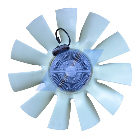 Ventilator - Cupla ventilator radiator (cu ventilator, 720mm, numar lame: 11, numar pini: 5) potrivit DAF CF 85, XF 105 MX265-MX375 dupa 2005