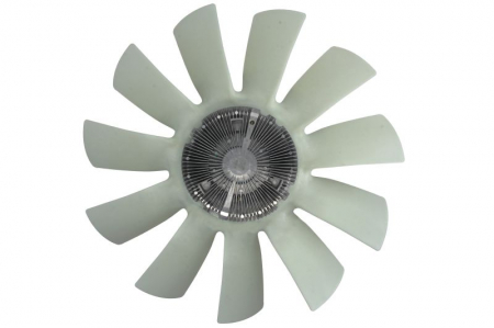 Ventilator - Cupla ventilator radiator (cu ventilator, 750mm, numar lame: 11, numar pini: 5) potrivit VOLVO FH, FH II, FH16 D13A400-D16G700 dupa 1993