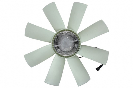 Ventilator - Cupla ventilator radiator (cu ventilator, 750mm, numar lame: 8, numar pini: 5) potrivit VOLVO FH II D13C420-D13K460 dupa 2012