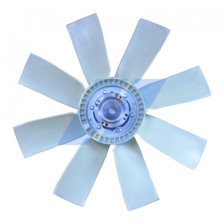 Cupla ventilator radiator (cu ventilator, 750mm, numar lame: 8) potrivit VOLVO FH12 D12A340-D12D500 dupa 1993 [1]