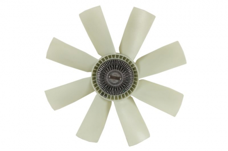 Ventilator - Cupla ventilator radiator (cu ventilator, 750mm, numar lame: 8) potrivit VOLVO FH12, FH16, FL12, NH12 D12A340-D16B520 dupa 1993