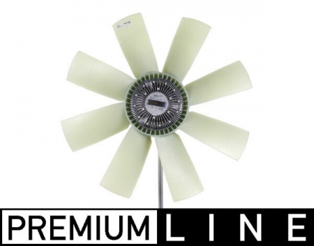 Ventilator - Cupla ventilator radiator (cu ventilator, 750mm, numar lame: 8) potrivit VOLVO FH12, FM10, FM12 D10A320-D12D460 dupa 1993