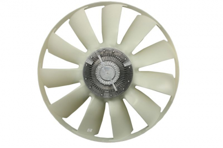 Ventilator - Cupla ventilator radiator (cu ventilator, 770mm, numar lame: 11, numar pini: 6) potrivit MAN TGA, TGS I, TGX I D2066LF01-D2868LF05 12.00-