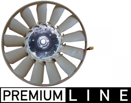 Ventilator - Cupla ventilator radiator (cu ventilator, 811mm, numar lame: 13, numar pini: 2) potrivit MAN TGA, TGS I, TGX I D2066LF06-D3876LF02 dupa 2004