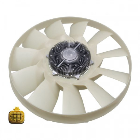 Cupla ventilator radiator (cu ventilator, 813mm, numar lame: 11, numar pini: 6) potrivit MAN FOC, HOCL, LION´S CITY, LION´S CLASSIC, LION´S STAR, NG, NL, NÜ, SÜ, TGA, TGS I, TGX I D1556LF07-E2876LUH08 [2]