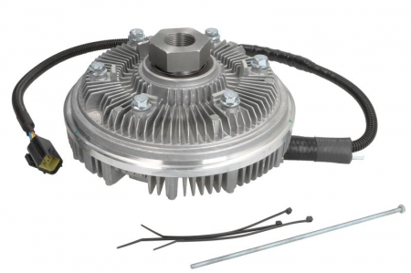 Cupla ventilator radiator (numar pini: 5) potrivit CASE IH 185, 185 CVT, 200, 200 CVT, 220, 220 CVT, 240 CVT; NEW HOLLAND T7.195S, T7.215S, T7.230, T7.245, T7.260 2WD, T7.260 4WD [1]