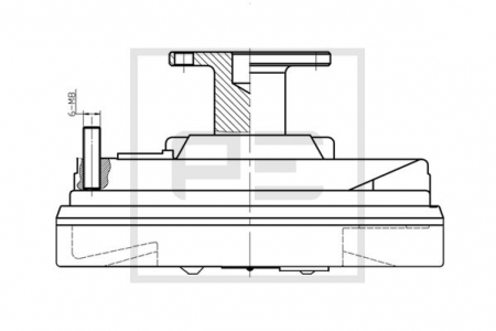 Cupla ventilator radiator potrivit MAN EM, G90, HOCL, L2000, LION´S CITY, M 2000 L, M 2000 M, M90, NM, SM, SÜ, TGL I, TGM I; NEOPLAN CENTROLINER, JETLINER, SPORTLINER D0824LF01-D0836LUH40 08.87- [3]