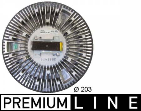 Cupla ventilator radiator potrivit MERCEDES ATEGO, ATEGO 2 OM902.916-OM906.954 01.98- [0]