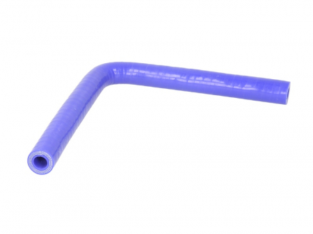 Piese compresor Ac - Cuplaj conducta lichid racire (10mm x150mm, unghi 90°, culoare albastru)