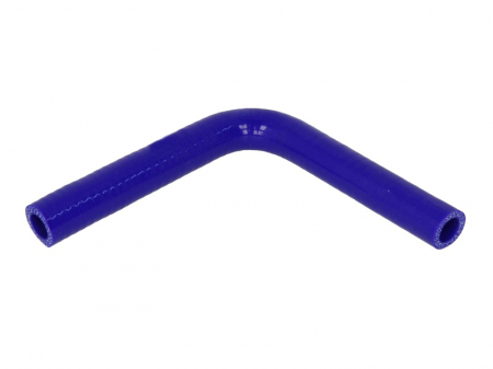 Piese compresor Ac - Cuplaj conducta lichid racire (15mm x150mm, unghi 90°, culoare albastru)