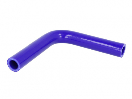 Piese compresor Ac - Cuplaj conducta lichid racire (18mm x150mm, unghi 90°, culoare albastru)
