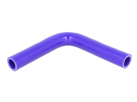 Piese compresor Ac - Cuplaj conducta lichid racire (20mm x150mm, unghi 90°, culoare albastru)