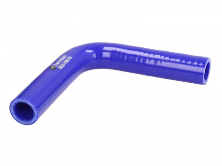 Piese compresor Ac - Cuplaj conducta lichid racire (22mm x150mm, unghi 90°, culoare albastru)