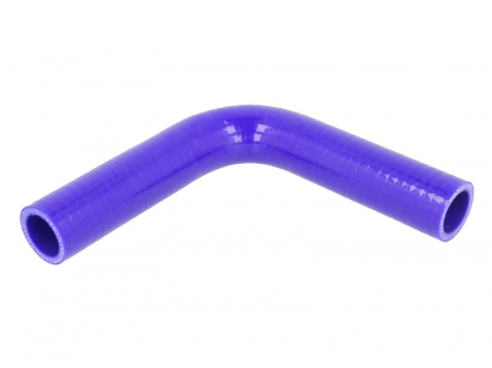 Piese compresor Ac - Cuplaj conducta lichid racire (25mm x150mm, unghi 90°, culoare albastru)