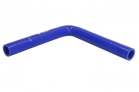 Piese compresor Ac - Cuplaj conducta lichid racire (25mm x250mm, unghi 90°, culoare albastru)