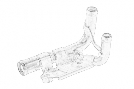 Piese Auto - Cuplaj conducta lichid racire potrivit MAZDA 3, 6, 6/KOMBI, CX-5 2.2D 04.12-