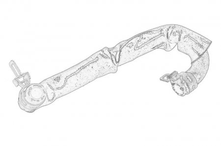 Piese Auto - Cuplaj conducta lichid racire potrivit PEUGEOT 207 1.6D 02.06-10.13