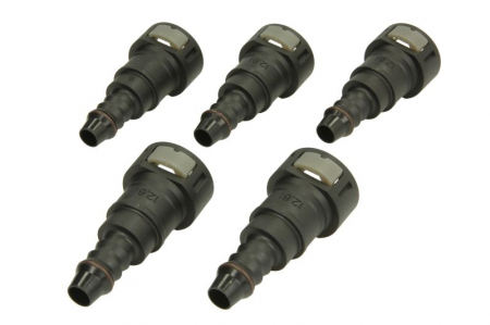 Cuplaj furtun combustibil ( diametru: 12,61mm, ID 9; 9mm x 12mm, pret pentru 5 buc.) [1]