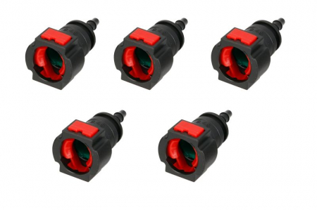 Furtun combustibil - Cuplaj furtun combustibil ( diametru: 9,49mm, ID 4; 4mm x 6mm, pret pentru 5 buc.)