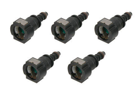 Cuplaj furtun combustibil ( diametru: 9,49mm, ID 6; 6mm x 8mm, pret pentru 5 buc.) [0]