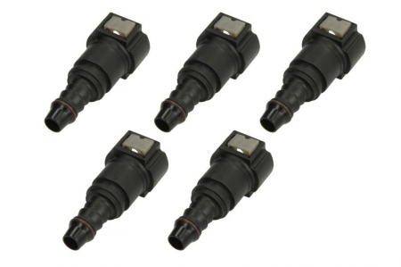 Cuplaj furtun combustibil ( diametru: 9,89mm, ID 8; 8mm x 10mm, pret pentru 5 buc.) [1]