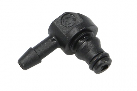 Cuplaj furtun combustibil U-piesa BOSCH potrivit IVECO DAILY IV, DAILY V; MERCEDES A (W168), C (CL203), C T-MODEL (S202), C T-MODEL (S203), C (W202), C (W203) 0.8D-3.2D dupa 1997 - (fara flansa; plast [1]