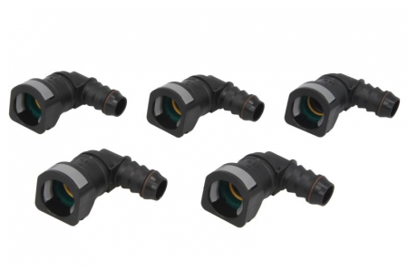 Furtun combustibil - Cuplaj furtun combustibil (unghi, diametru: 15,82mm, ID 14; 14mm x 18mm, pret pentru 5 buc.)