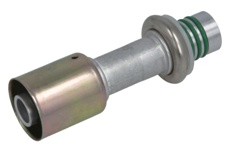 Elemente compresor AC - Cuplaj nr 12, aluminiu, 180°