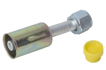 Elemente compresor AC - Cuplaj nr 4, 9/16 18UNF, aluminiu, 180°