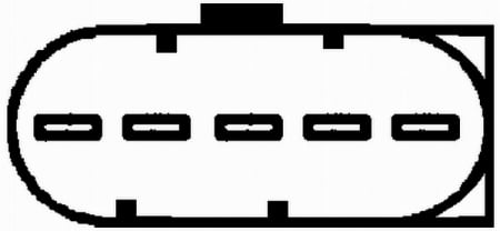 Admisie - Debitmetru aer (5 pini, modul) potrivit AUDI A3, A4 B5, A4 B6, A6 C5, TT; BMW Seria 3 (E46); SEAT ALHAMBRA, IBIZA III, LEON, TOLEDO II; SKODA FABIA I, FABIA I PRAKTIK, OCTAVIA I; VW BORA 1.4D-2.0 01.9
