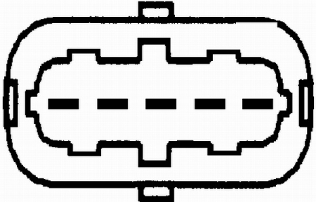 Admisie - Debitmetru aer (5 pini, modul) potrivit VOLVO S80 I; ALFA ROMEO 147, 156; FIAT MAREA, MULTIPLA, PALIO, STILO, STRADA; NISSAN TERRANO II 1.9D-2.7D 05.96-