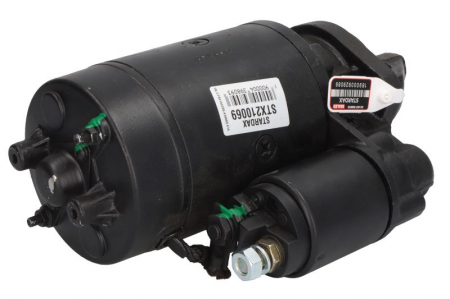 Demaror (12V, 3kW) potrivit BPM 157, 181, 127, 144; HUERLIMANN 305 XE 2RM/ DT, 306 XE 2RM/ DT, 307 XE 2RM/ DT, 358.4 CLUB, 361 XF 2RM / DT, 476 XF DT REV, 606 2RM / DT, 656, 706, 707 [1]