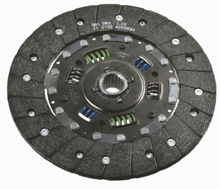 Disc ambreiaj (240mm) profil complet potrivit FORD TRANSIT; LDV CONVOY 2.5D 12.85-04.09 [3]